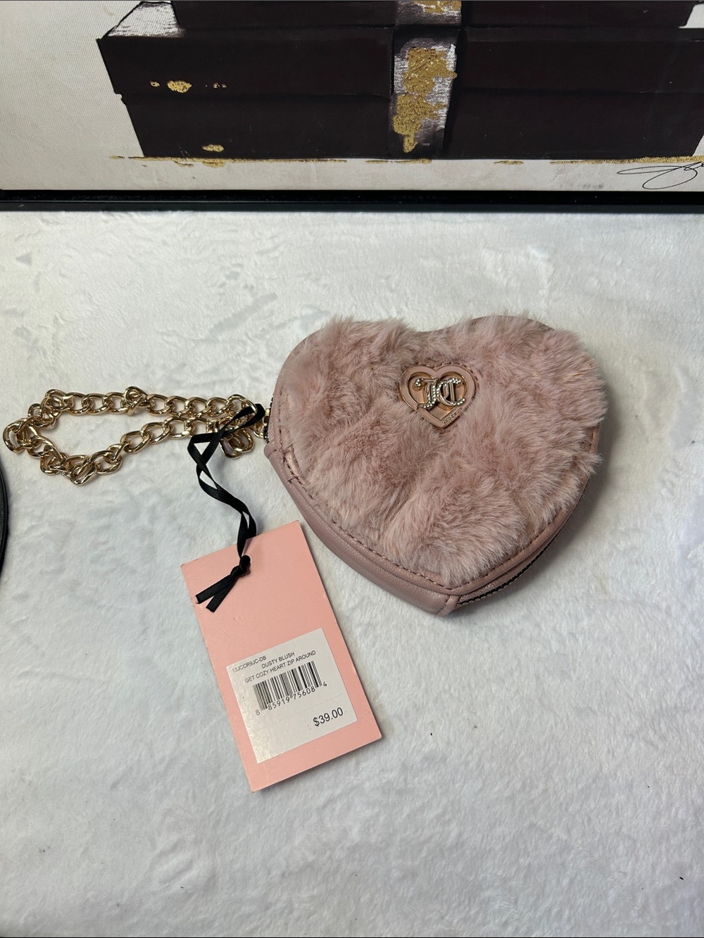 Juicy couture heart wristlet